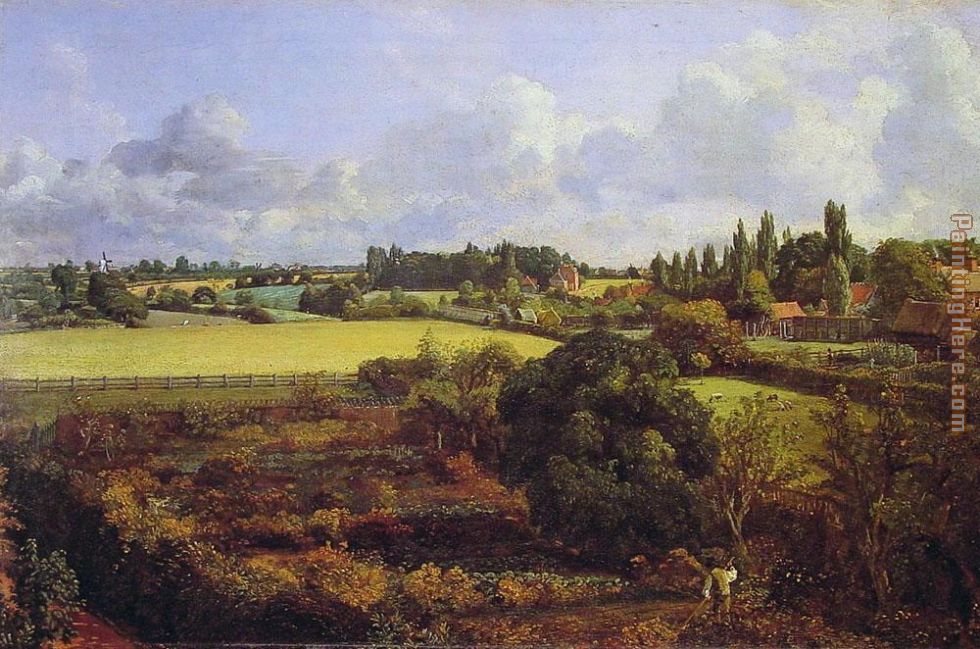 Golding Constable's Kitchen Garden painting - John Constable Golding Constable's Kitchen Garden art painting